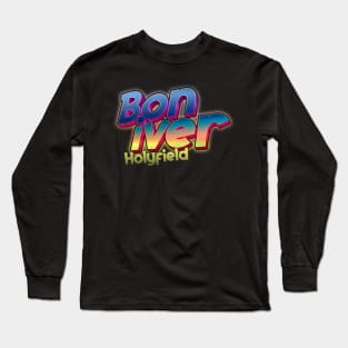 Holyfield bon iver Long Sleeve T-Shirt